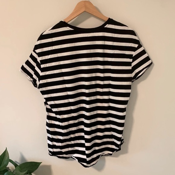 ZARA | Striped Oversized T-Shirt - Picture 4 of 8